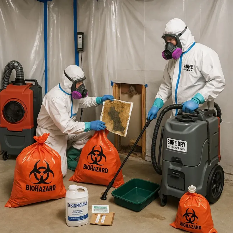 Contaminated Water Handling Protocols process in Harrison, NJ