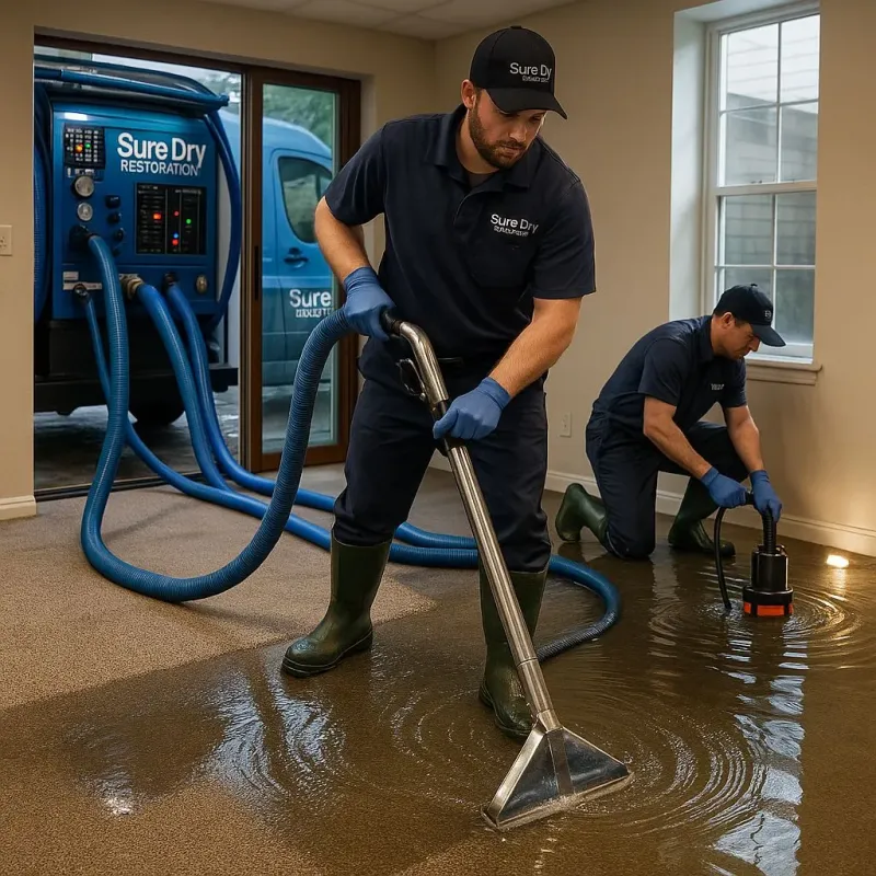 Water Extraction and Removal process in Harrison, NJ